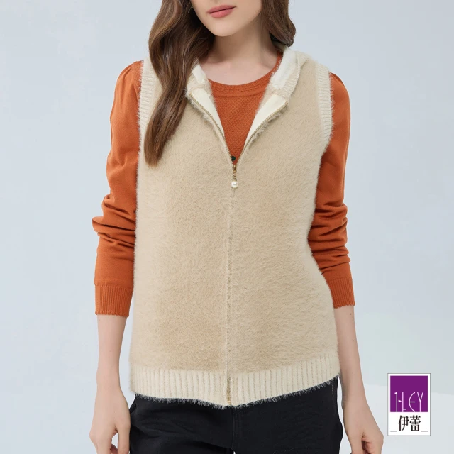 ILEY 伊蕾 厚磅保暖羊毛夾克外套(桃色；M-XL；123