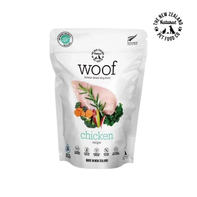 【NZ Natural 鮮開凍】woof狗狗冷凍乾燥生食餐 50g/1.76oz*3包組(凍乾鮮食、狗糧)