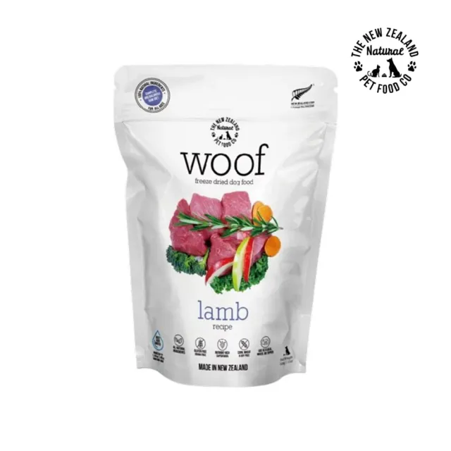 【NZ Natural 鮮開凍】woof狗狗冷凍乾燥生食餐 50g/1.76oz*3包組(凍乾鮮食、狗糧)