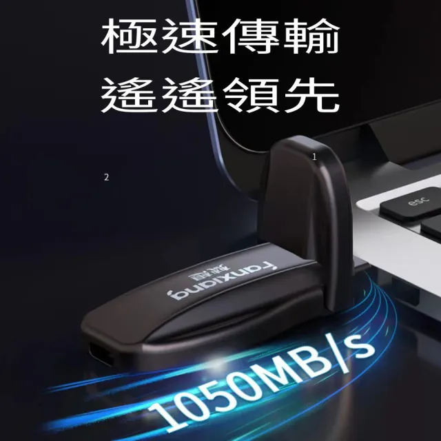 【FANXIANG 梵想】F911 512GB USB3.2Gen外接式固態硬碟 跑車造型(讀速1050MB/s 寫速920MB/s)