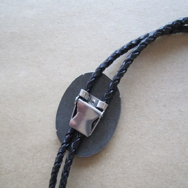 【米蘭精品】現貨+預購 Bolo tie波洛領帶(經典冷琺琅藍白稜格紋美式領帶男配件74gx9)