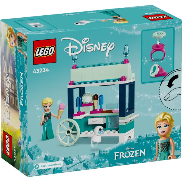 【LEGO 樂高】迪士尼公主系列 43234 艾莎的美味點心(Elsa’s Frozen Treats 冰雪奇緣)