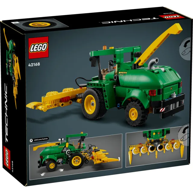 【LEGO 樂高】科技系列 42168 John Deere 9700 Forage Harvester(美國強鹿 農場收割機)