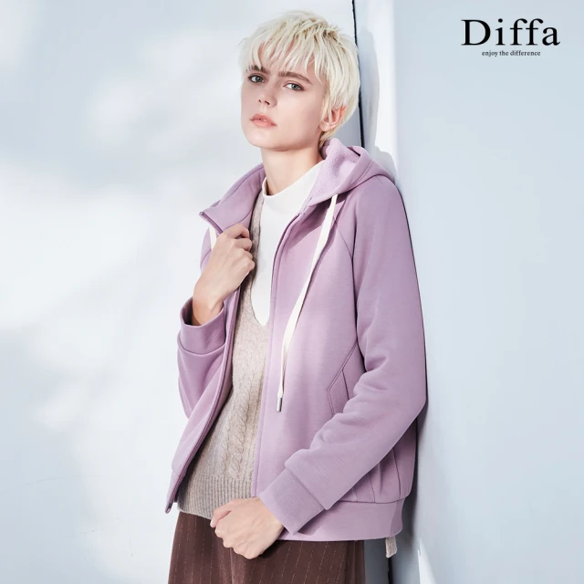 Diffa 龍圖騰設計連帽外套-女