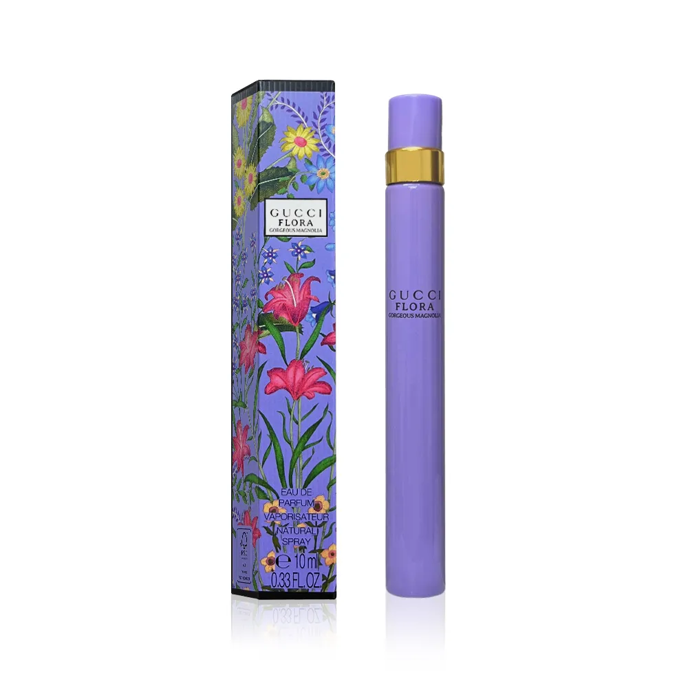 【GUCCI 古馳】幻夢木蘭花女性淡香精 10ML 噴式(專櫃公司貨)