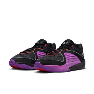 【NIKE 耐吉】籃球鞋 男鞋 運動鞋 包覆 緩震 KD16 EP 黑紫 DV2916-002(2B3410)
