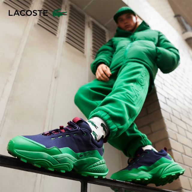 LACOSTE 男鞋-CT Textile戶外休閒運動鞋(綠色)