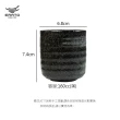 【ERATO】黑雲系列 刷毛小麥茶杯12入組 160cc(茶杯/水杯/陶瓷杯/陶瓷茶杯)