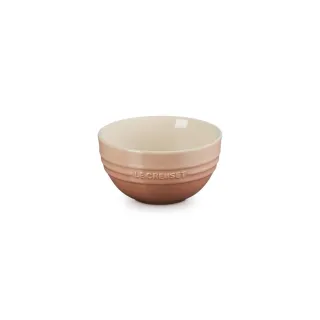 【Le Creuset】瓷器韓式飯碗350ml(卡布奇諾)