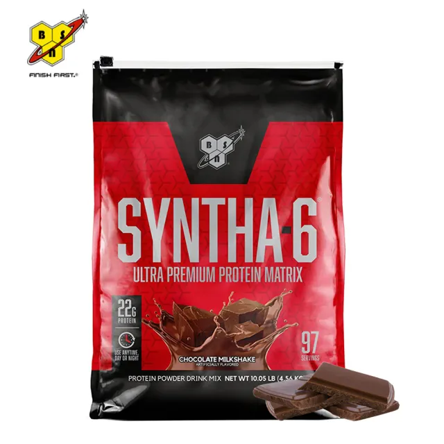 【BSN 畢斯恩】Syntha-6 頂級綜合乳清蛋白 10磅(巧克力奶昔)