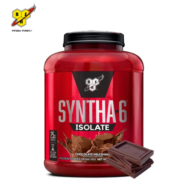 【BSN 畢斯恩】Syntha-6 Isolate 綜合分離乳清蛋白 4.02磅(巧克力奶昔)