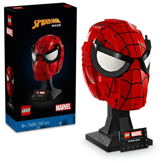 LEGO 樂高LEGO 樂高 Marvel超級英雄系列 76285 蜘蛛人的面罩(Spider-Man’s Mask 漫威)