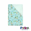 【PUKU 藍色企鵝】薄棉樂豆毯彌月禮盒80*120cm(多款式)