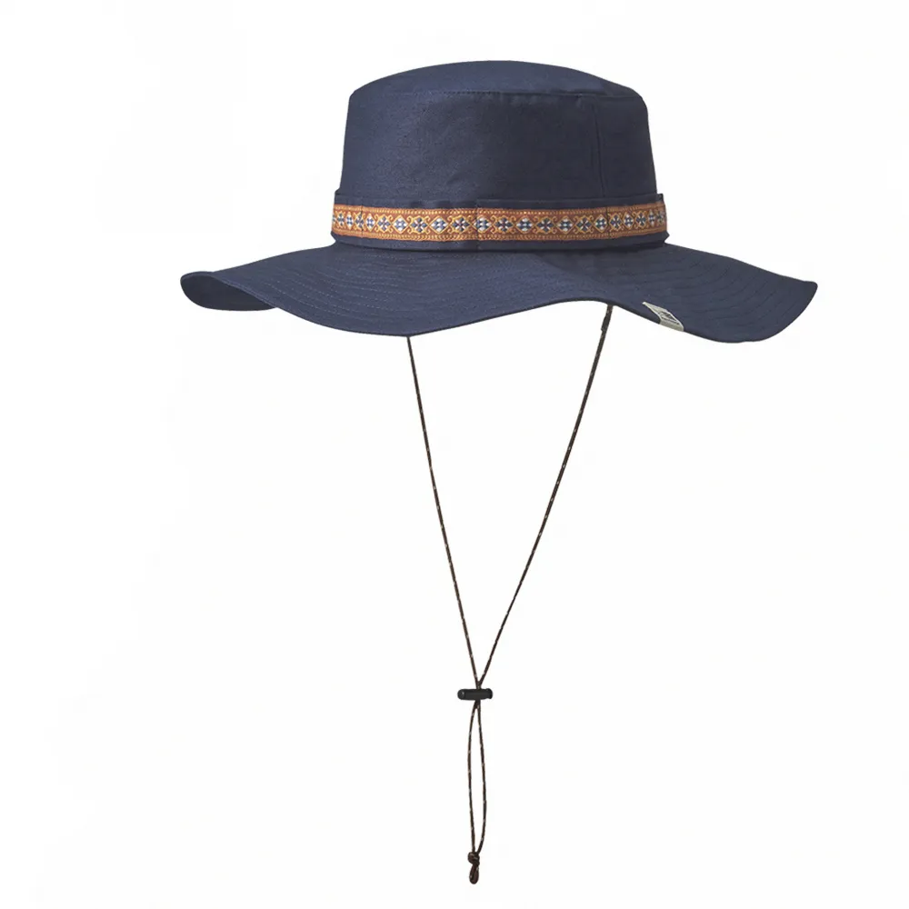 【Karrimor】日本製 原廠貨 中性 Safari Hat 抗ＵＶ圓盤帽/運動/生活/旅行 航海藍