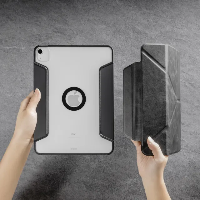 【MAGEASY】iPad Pro 11吋/Air 10.9吋 可拆式磁吸多角度支架透明保護套 VIVAZ+M(支援2022 iPad Pro)