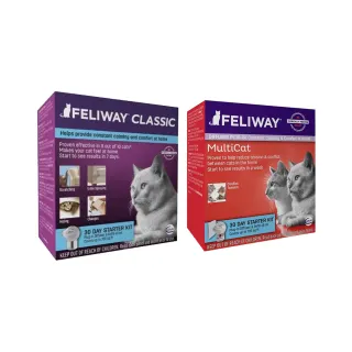 【FELIWAY費利威】法國貓咪費洛蒙插電組-48ml(費洛貓/穩定貓咪情緒/多貓好朋友)