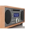 【Tivoli Audio】Music System BT 藍牙CD播放機 櫻桃木金屬灰(CD 播放機 / 藍牙 5.0 / FM 收音機 / 鬧鐘)