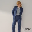 【SST&C 新品８５折】天藍色方領西裝外套7162311005
