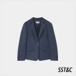 【SST&C 新品９折】天藍色方領西裝外套7162311005