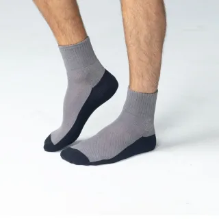 【SunFlower 三花】6雙組無痕肌雙色運動襪.襪子