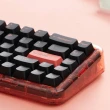 【MelGeek】Mojo68 黑鴿子透明機械鍵盤(68鍵/Gateron 白軸/三模/英文)
