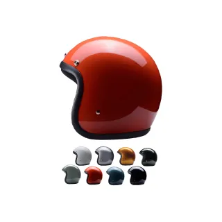 【Chief Helmet】500-TX 橘 3/4罩 安全帽(復古帽 騎士安全帽 半罩式 500TX EN)