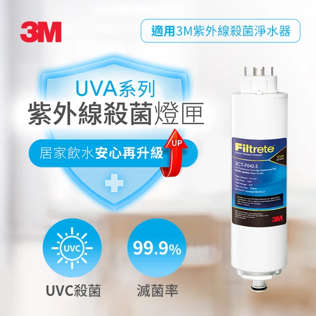 3M UVA系列紫外線殺菌燈匣3CT-F042-5(適用機型UVA1000/UVA2000/UVA3000/T21 通用型號3CT-F022-5)