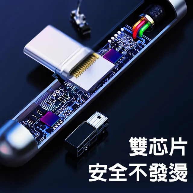 【CS22】倍思40W閃充彎頭手遊數據線USB For Type-C 2M充電線(Type-C充電線)