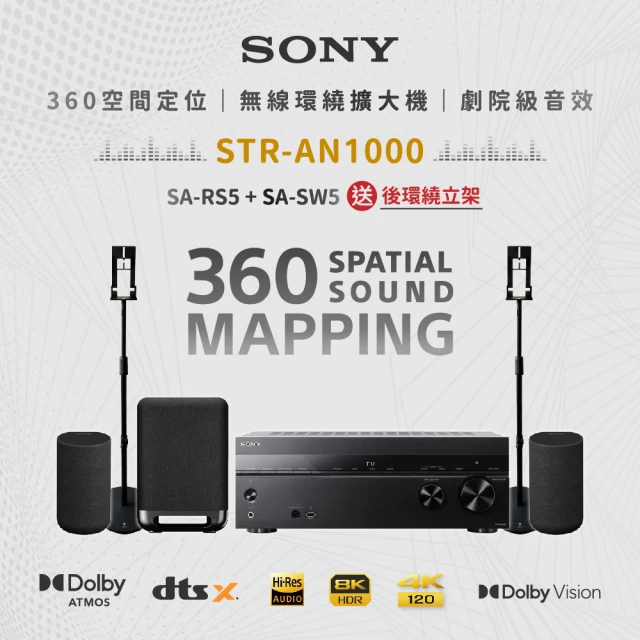 SONY 索尼 Bar 8 + SA-RS5(HT-A800