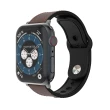 【JTLEGEND】JTL Apple Watch series_42/44/45/49mm_Sheer真皮防潑水錶帶