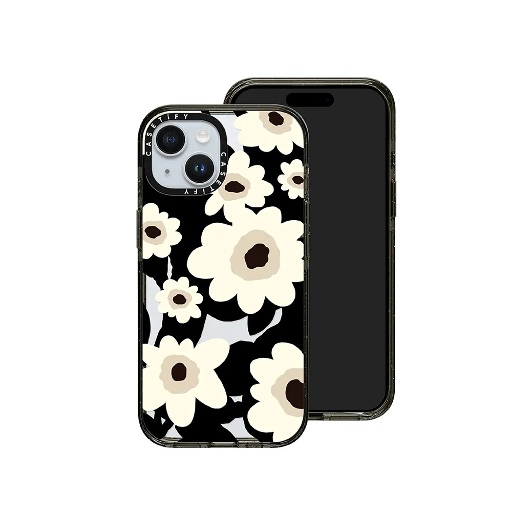 【Casetify】iPhone 15 耐衝擊保護殼-罌粟花(支援無線充電)