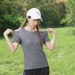 【GODSON】女MIT  萊卡短袖 彈力萊卡 吸汗速乾(瑜珈上衣 健身短袖 戶外運動)