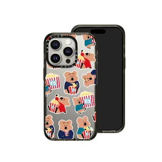 【Casetify】iPhone 15 Pro 耐衝擊保護殼-爆米花短尾矮袋鼠(支援無線充電)