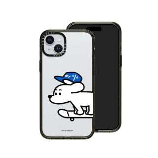 【Casetify】iPhone 15 Plus 耐衝擊保護殼-滑板小狗John(支援無線充電)