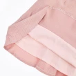 【ILEY 伊蕾】唯美細格紋蕾絲假兩件魚尾洋裝(粉色；M-XL；1234027126)