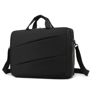 【H.S】雙11 HD2068BK 英倫電腦側背包17.3吋黑色