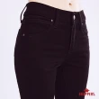 【BRAPPERS】女款 保暖中腰彈性窄管褲(黑)