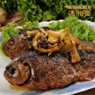 【鮮食家任選】南門市場逸湘齋FC江浙蔥烤鯽魚(150g/一尾/盒)