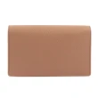 【GUCCI 古馳】SOHO 系列牛皮皮夾式手拿/鍊包(藕粉色)