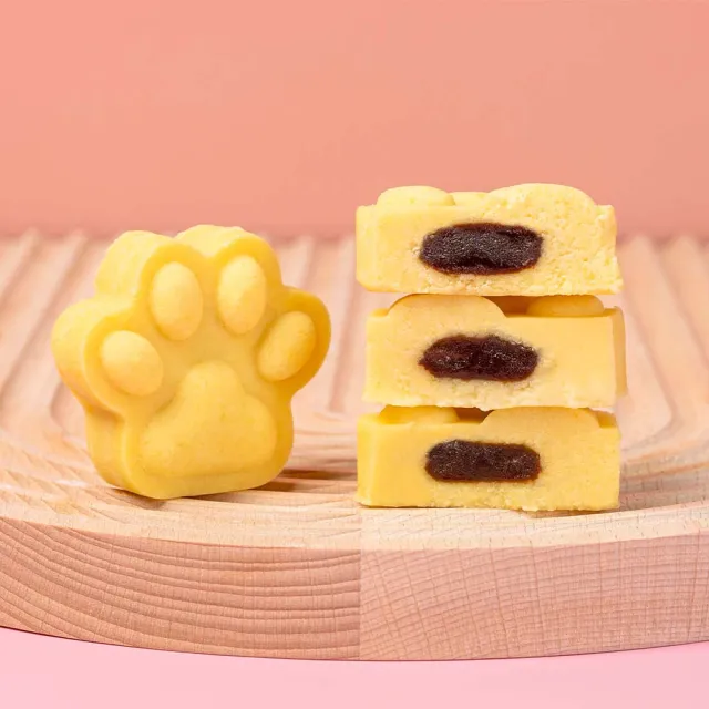 【三統漢果子】貓掌綠豆冰糕 - 1盒（限冷凍宅配）(綠豆糕)(年菜/年節禮盒)