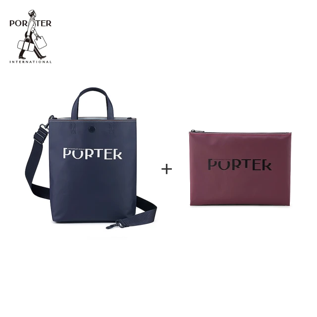 PORTER INTERNATIONALPORTER INTERNATIONAL 品牌週★GAP手提斜背包L+GAP收納包L-均一價(多色任選)