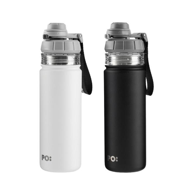 【PO:Selected】丹麥醇泡兩用咖啡泡茶保溫杯550ml(共2色)