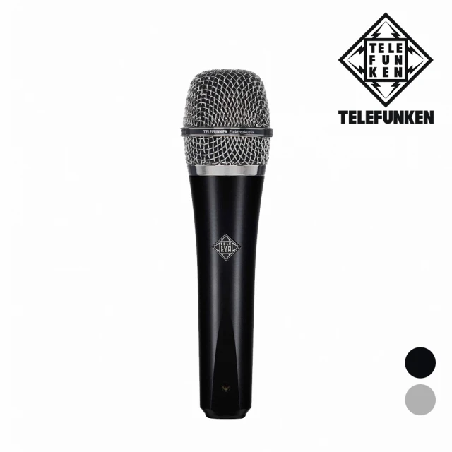 【Telefunken】M80 超心形動圈式麥克風 銀/黑色(原廠公司貨 商品保固有保障)
