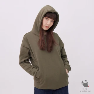【so that’s me 好我】Carrie暖窩短毛口袋連帽T(露營綠)