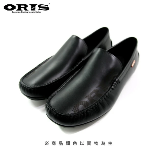 oris 帆船鞋 方頭懶人空氣氣動鞋-黑-S0950N01(