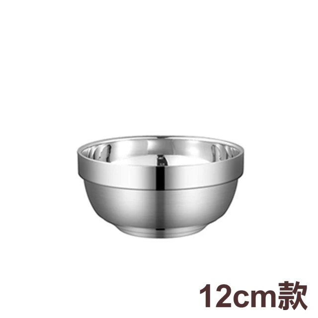 SAEMMI 不鏽鋼可攜式雙層隔熱碗(304不鏽鋼湯碗泡麵碗