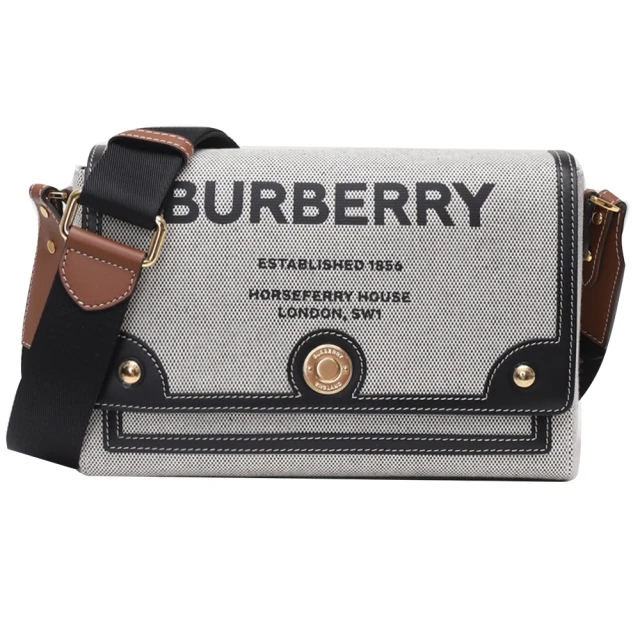 BURBERRY 巴寶莉BURBERRY 巴寶莉 Horseferry 帆布 Note 斜背包 80398631