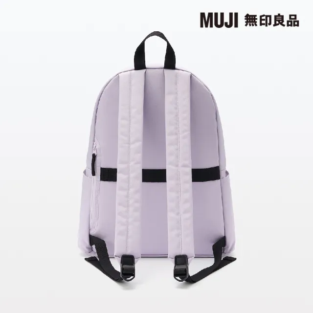 【MUJI 無印良品】可減輕肩膀負擔撥水加工聚酯纖維後背包(共2色)