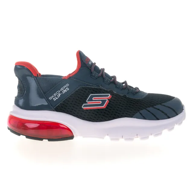 【SKECHERS】男童系列 瞬穿舒適科技 RAZOR AIR(403839LBKNV)