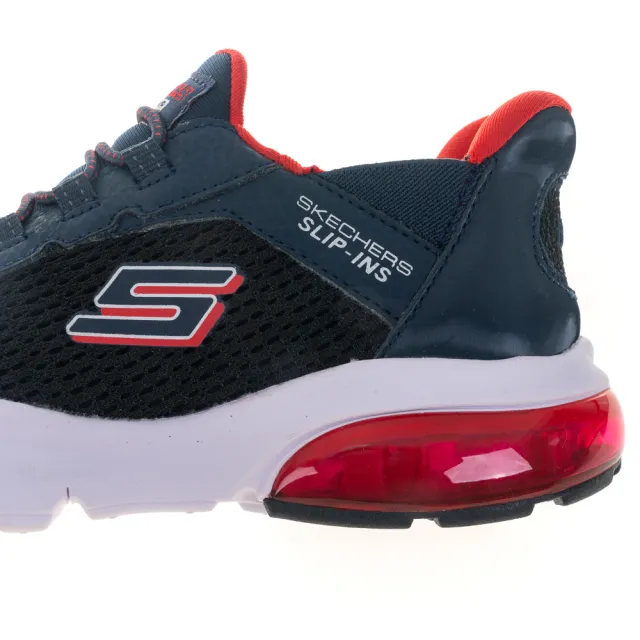 【SKECHERS】男童系列 瞬穿舒適科技 RAZOR AIR(403839LBKNV)